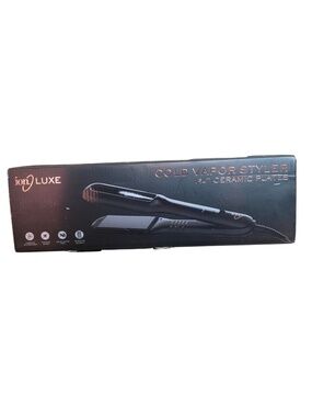 NEW ion Luxe Cold Vapor Styler 1.75" Ceramic Flat Iron Hair Straightener